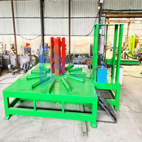Machine de découpe de pneus d'ingénierie, ligne de recyclage de gros pneus, machine de découpe de pneus OTR