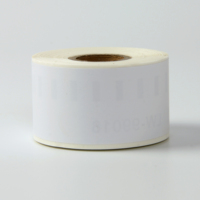 Ruban Dymo LW-99018 38mm*190mm Noir sur Blanc, Rouleau de Papier Thermique Sensible à la Chaleur, Compatible avec les Imprimantes d'Étiquettes OEM, Étiquettes d'Expédition