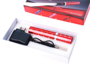 Mini lampe torche LED style rouge à lèvres 1202 avec strass, idéale pour souvenirs, vente en gros - Product Image 2