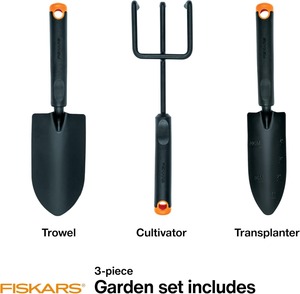 Custom 3-Piece <b>Garden</b> <b>Tool</b> <b>Set</b> Trowel Transplanter Cultivator Rust-Resistant Steel Heads Ergonomic Handles for Planting Digging - Product Image 2