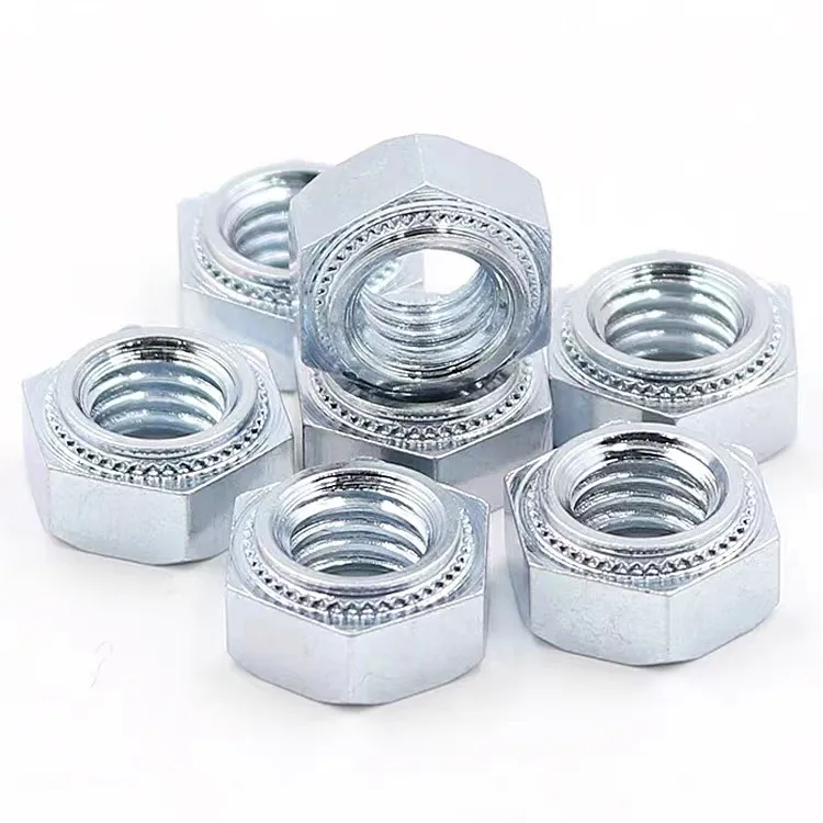 China Factory Supply Steel Flange Head Nut Blind Threaded Inserts Nutserts e