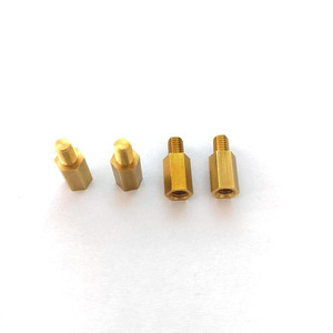 Tuercas hexagonales de un metro con revestimiento de cobre M10 M12 métricas, resistencia 10.9, GB 53, longitud de 19.1 mm - Product Image 2