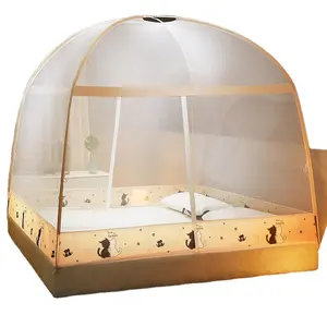 Anti sineklikler 2 kapılar için katlanabilir yeni moğolistan sivrisinek çadır Net yetişkin için
