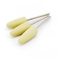 Embouts de ponçage, embouts de polissage en caoutchouc, disques de polissage en silicone, têtes de meulage, kits de polissage, formes variées