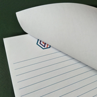 Bloc-notes en papier détachable personnalisé avec logo A4/A5/A6 pour l'école et le bureau, usage quotidien