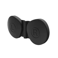 Sangle de tête en silicone anti-poussière avec étui de protection pour lunettes Meta Quest3S/Quest2 VR