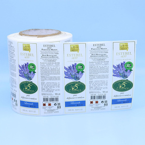 Customized Shower Gel Plastic Bottle Self-adhesive <b>Label</b> Printing Daily Necessities Outer <b>Packaging</b> Sticker - Product Image 3