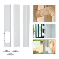 Nuevo Diseño de Alta Calidad, Deflector de Gas para Uso Doméstico de PVC y ABS, 55-160cm+, Interfaz de Boca Plana de 150mm+, Tubo de Escape de 2m, 3 Piezas