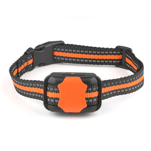 Collar de entrenamiento para perros Tian Zhe con doble vibración, antiladridos, equipo de entrenamiento individual para mascotas, negro y naranja - Product Image 3