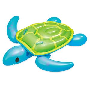 Flotador Inflable de Tortuga para Piscina, Juguete Gigante de Tortuga para Piscina con Asas para Niños, Balsa Flotante para Agua de Verano - Product Image 1