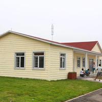 Villa préfabriquée en acier léger multi-tailles 2 à 3 chambres, personnalisée pour la Guyane et le Honduras