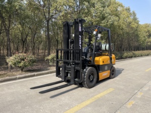 CE ISO 2500kg LPG xe nâng xe nâng chiều cao 3-6m với Side Shifter OEM 4x4 rwd tự động ngã ba điều chỉnh xe nâng - Product Image 2