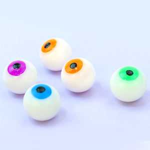 TPR Halloween Squishy Balls Squishy globe oculaire Squeeze Spooky Capsule Mini Sticky Stress Eye Ball jouet Nouveauté Evil Eye Toy Globes oculaires - Product Image 2