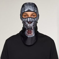 Balaclava à impression thermique pour l'hiver et l'automne, ski et snowboard, masque unisexe de créateur, masque facial personnalisé pour l'extérieur
