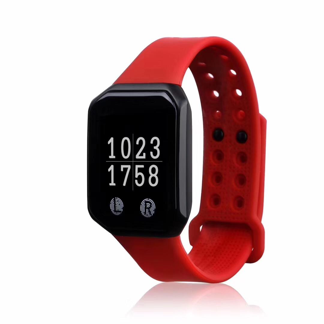 4 numbers pager, Red