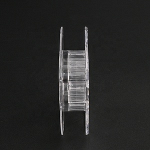 Trong Suốt 155Mm Rỗng 3D Máy In <span class=keywords><strong>Filament</strong></span> Spool Tùy Chỉnh Nhựa Reel Cho PLA ABS Petg OEM Nhà Sản Xuất Trực Tiếp - Product Image 3