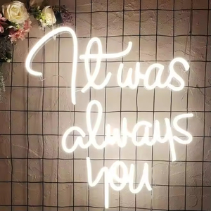 Letrero de luz de neón personalizado de nuevo diseño acrílico 12V Led letrero de neón recién casado personalizado de Sign Maker - Product Image 5