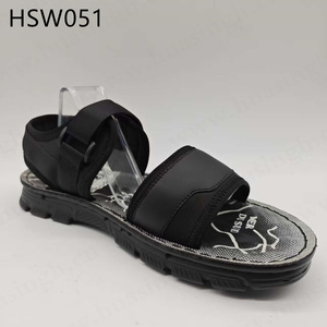 CXT, Fabriqué en Chine, sandales en <span class=keywords><strong>cuir</strong></span> PU pour hommes/femmes, style pieds nus, bout ouvert, marron/noir, chaussures de plage pour temps chaud, HSW059 - Product Image 6
