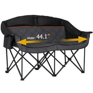 เก้าอี้พับผ้าหรูหรา Kejie ดีไซน์ทันสมัย เฟอร์นิเจอร์กลางแจ้งสำหรับสวน ชายหาด ตั้งแคมป์ และสวนสาธารณะ - Product Image 3