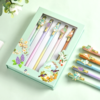 Stylos gel à pression Morandi Y822 personnalisables, 0,5 mm, haute valeur chromatique, avec logo imprimable, pour bureau et entreprise, crayons standard mignons