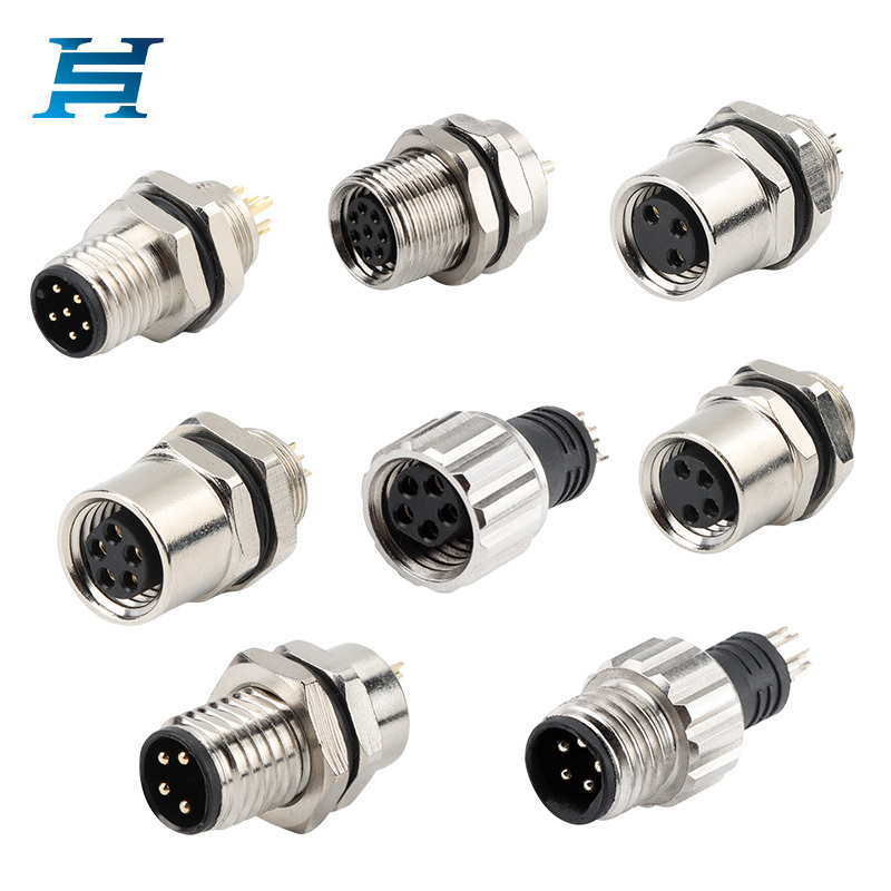 M12 5pin Industrial Automation M12 Male