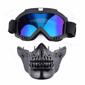 <span class=keywords><strong>Masque</strong></span> facial de moto <span class=keywords><strong>vintage</strong></span> Crânes Casque de <span class=keywords><strong>Motocross</strong></span> Lunettes <span class=keywords><strong>Masque</strong></span> facial Anti-UV Rétro Coupe-vent Casque ouvert Lunettes <span class=keywords><strong>Masque</strong></span> - Product Image 4