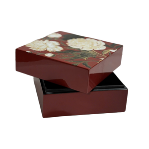 Caja de Laca Craquelada Hecha a Mano de Primera Calidad con Detalles en Oro, Organizador de Almacenamiento para Joyas y Recuerdos, Decoración Elegante para el Hogar - Product Image 3