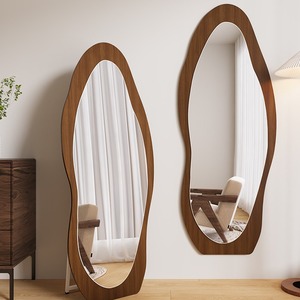 Miroir sur pied mural de style moderne pour filles, miroir de célébrité d'<span class=keywords><strong>Internet</strong></span>, miroir de chambre à coucher, pour s'habiller à la maison - Product Image 3