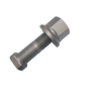 उच्च गुणवत्ता वाले टिकाऊ 40 करोड़ गैल्वेनाइज्ड जस्ता ट्रक और ट्रेलरों के हेक्स हेड के लिए लुग नट बोल्ट - Product Image 3