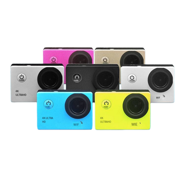 Outdoor Action Camera: WiFi - Enabled, High - Def Waterproof Camera for Diving and Sports