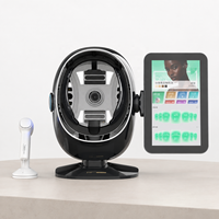 Analyseur de peau professionnel AI, scanner facial 3D, machine d'analyse de la peau 36MP avec rapports personnalisés pour les salons de beauté et les soins de la peau