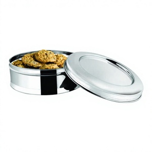 ชามเสิร์ฟของหวานแบบมีฝาปิดทำจากเหล็กชามเสิร์ฟพร้อมฝาปิด - Product Image 1