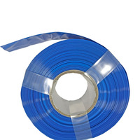 Tubes thermorétractables de batterie de couleur transparente 120MM tuyau de manchon rétractable en PVC transparent