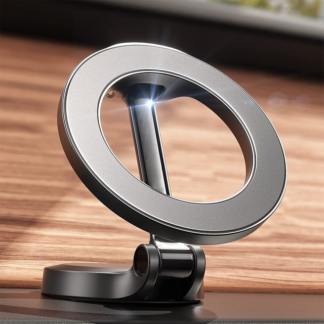 2024 Factory Wholesale Magsafe Car Phone Holder for Vehicles Mobile Support Magnetic Car Phone Mount for iPhone 14 Pro Max