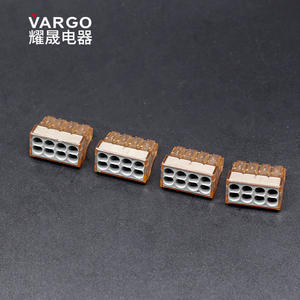 Bloque de Terminales Universal Yaosheng Transparente de 8 Pines, Conector Macho de 2 Filas, Cableado Rígido YS-608 para Instalaciones Eléctricas - Product Image 2