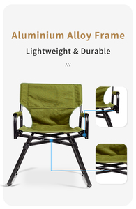 New Cheap Price Lightweight Aluminium Alloy Folding Outdoor Camping <strong>Director</strong> <strong>Chair</strong> - Product Image 3