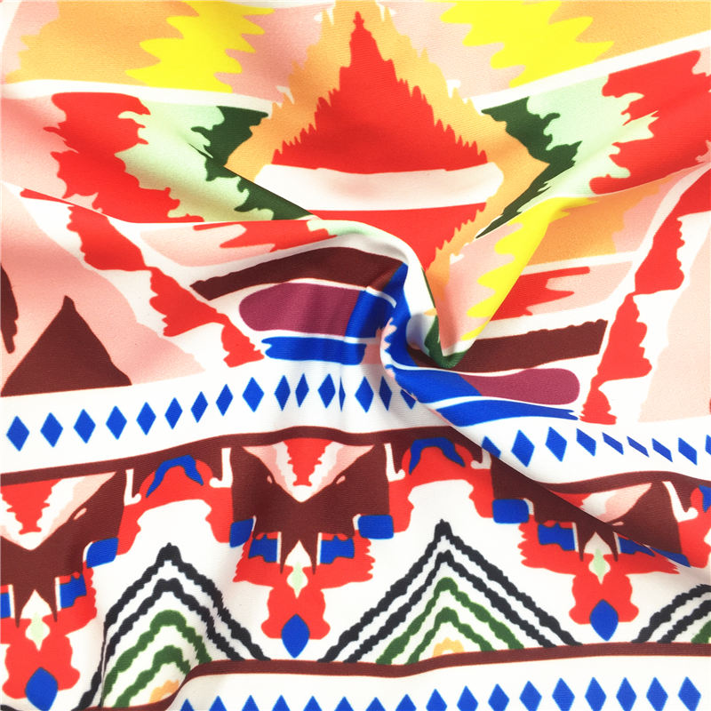 One-piece swimsuit Maldives style printed multi binding swimsuit custom swimwear sexy bikini