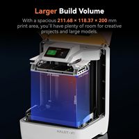 Nouvelle imprimante 3D en résine Halot-X1 220x220x240mm DLP Impression haute vitesse Connectivité USB pour modèles de précision