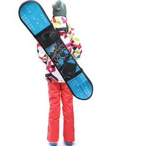 Échantillon gratuit Sac de voyage en nylon durable pour snowboard Rangement personnalisé pour planche à ski Design pliable Populaire pour les sports d'hiver - Product Image 4