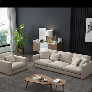 Sofá Reclinable Moderno <span class=keywords><strong>de</strong></span> <span class=keywords><strong>3</strong></span> <span class=keywords><strong>Plazas</strong></span> en Tela con Patas <span class=keywords><strong>de</strong></span> Madera - Sofá Modular Seccional Versátil para Hogar, Villa, Escuela y Almacén - Product Image 5