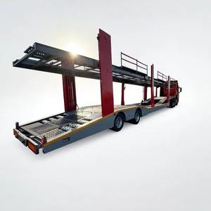 SEMI-TRAILER de TRANSPORTEUR de <span class=keywords><strong>VOITURE</strong></span> en Acier Robuste et Fiable pour les Services Logistiques Automobiles, Entreprise de Camionnage, <span class=keywords><strong>Transport</strong></span> de Véhicules Robuste - Product Image 2
