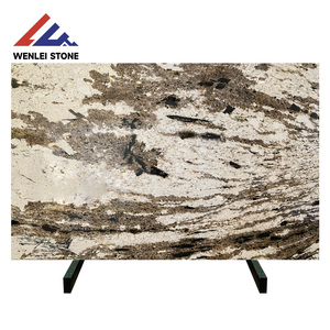 Lastra di Marmo Artistico Raro Wenlei Luxury con Effetto Inchiostro Naturale, Intarsio a Idrogetto, per Cucina Esterna, Sala da Pranzo, Villa di Lusso - Product Image 1