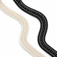 Ruban en polyester durable Deepeel LA059 de 2 cm pour accessoires de couture DIY, idéal pour la décoration de vêtements et sacs