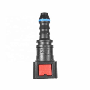 Piezas automotrices de botón <span class=keywords><strong>rojo</strong></span> para coche, vapores de aceite y aceite, línea de combustible, sistema Urea, conector rápido Adblue - Product Image 1