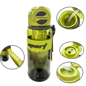 800ml PC Sports <b>Water</b> Bottle Large Capacity Outdoor Gym Bottle Drop-proof Heat Resistant <b>Straw</b> <b>Cup</b> Space <b>Cup</b> OEM ODM - Product Image 4