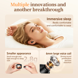 Audífonos Intrauditivos JM28 Mini <span class=keywords><strong>para</strong></span> <span class=keywords><strong>Dormir</strong></span> con Estuche de Carga con Pantalla Táctil Inteligente - Audífonos Inalámbricos Invisibles <span class=keywords><strong>para</strong></span> <span class=keywords><strong>Dormir</strong></span> de Lado - Product Image 3