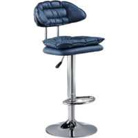 Chaise de bar haute de luxe, tabouret à dossier réglable, siège de comptoir rotatif, utilisation à la maison et en caisse