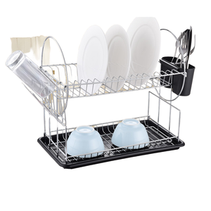 Estante Escurridor de Platos para Armario de Cocina, Organizador de Utensilios Ajustable - Product Image 1