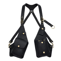 Mittelalterliche Wikinger-Punk Retro-Kuriertasche Halloween COSPLAY Motorrad-Westentasche