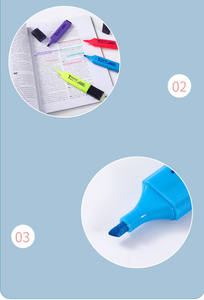 Nouveautés : Marqueur <span class=keywords><strong>surligneur</strong></span> de couleur sûre pour croquis et contours, idéal pour les fournitures scolaires d'art - Product Image 6